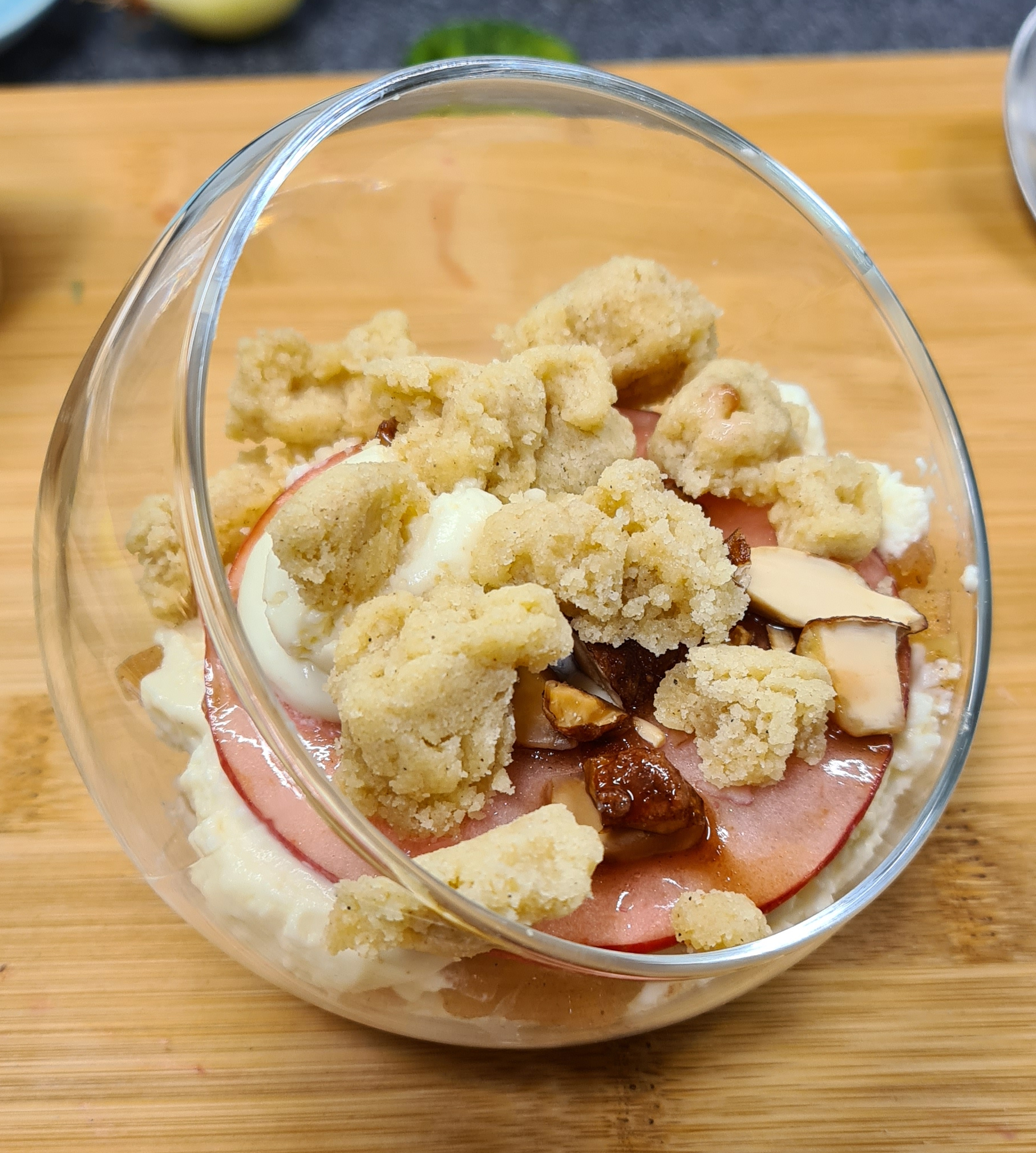 Bratapfeldessert